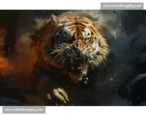 老虎对决黑豹野性巅峰力量速度智慧全面较量揭秘自然法则生存王者之战